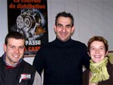garage Boéro : Cédric, Eric et Isabelle