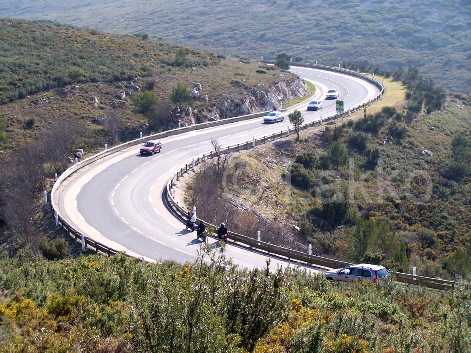 La route de la Gineste