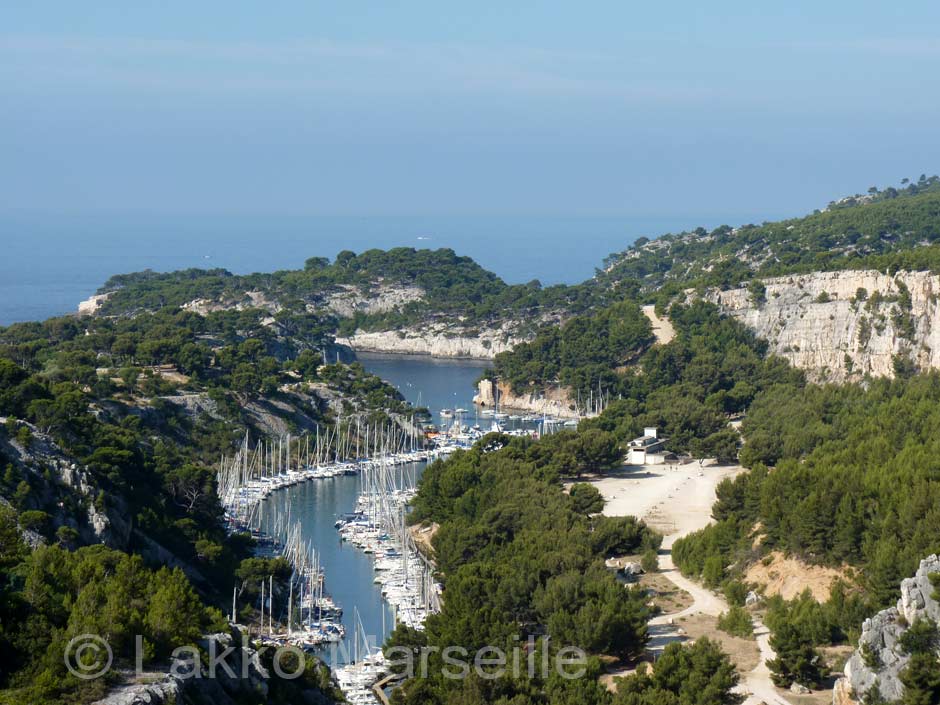 port miou, les bateaux et la carrire