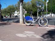 piste cyclable contre-alle du 2me Prado